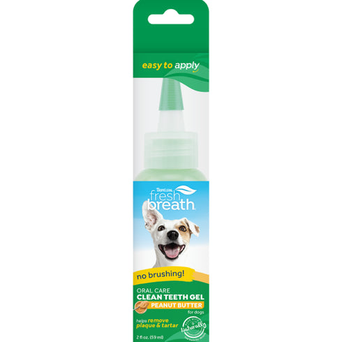 Gel pentru igiena orala a cainilor Tropiclean Oral Care Peanut Butter 59ml